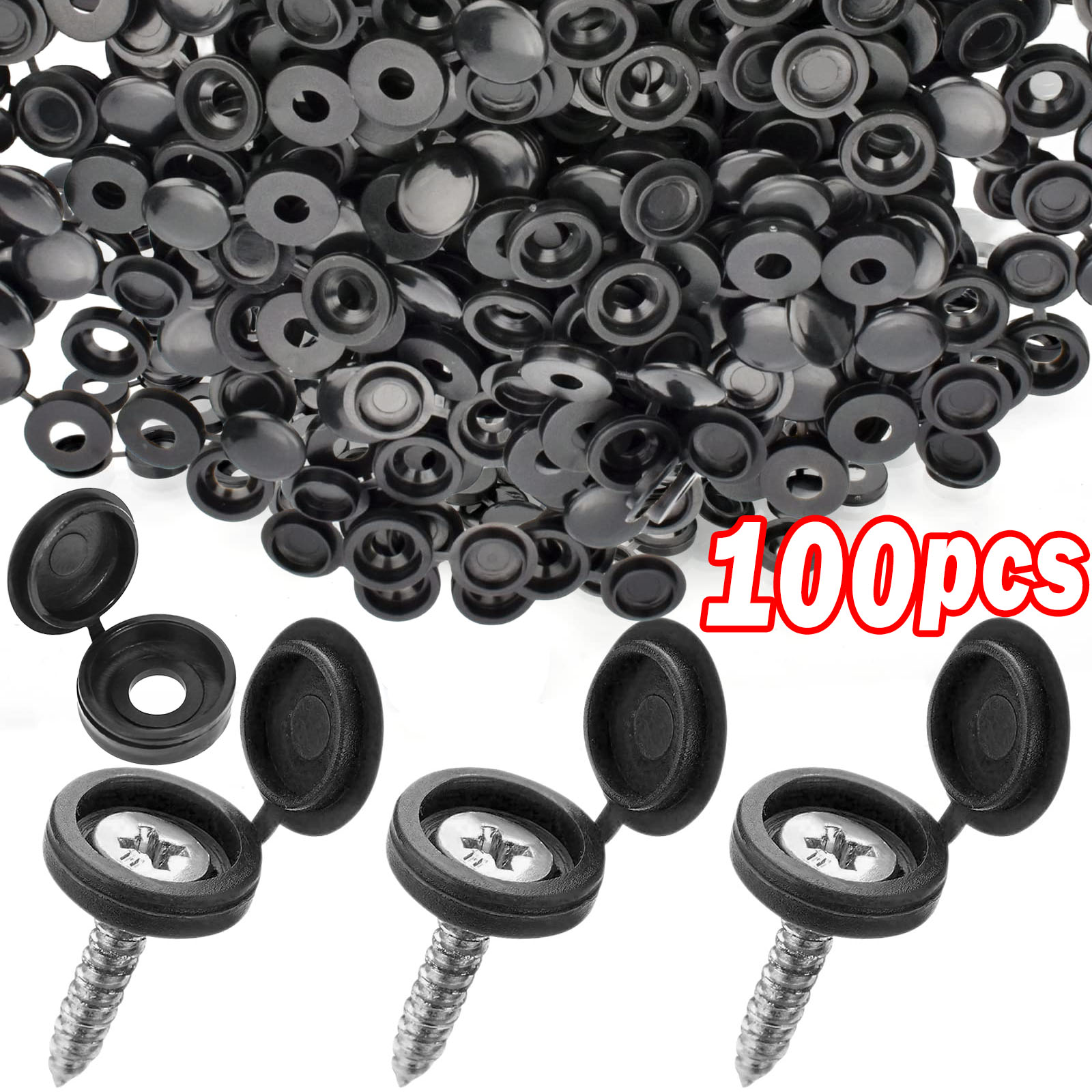 Furniture Hardware Screws - 5/100 SZTUK Nakrętki na zawiasach z