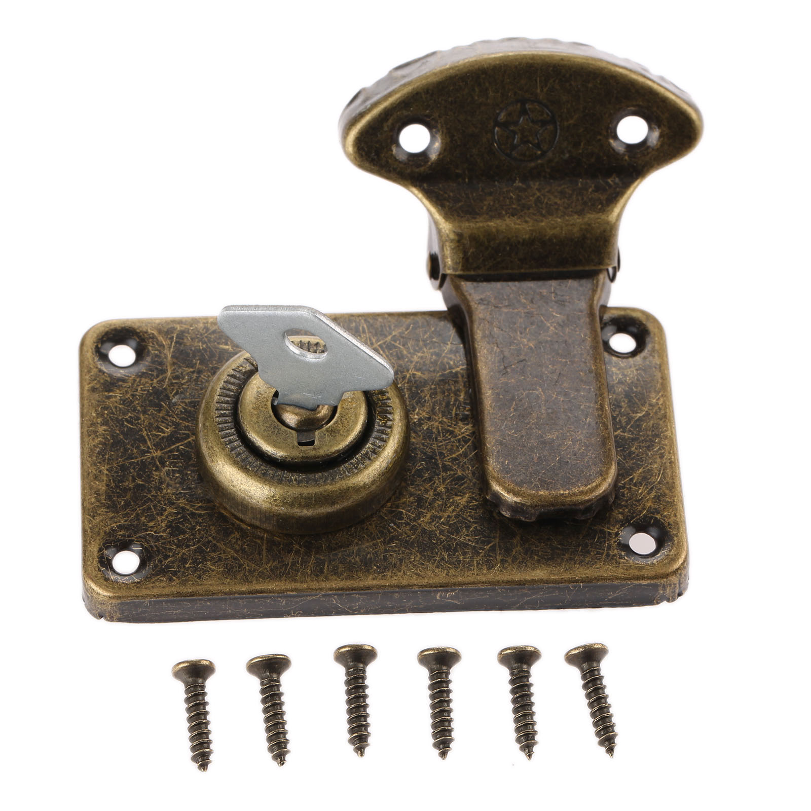 Furniture Hardware Screws - Zabytkowe meble metalowe antyczne pudełko zatrzaski