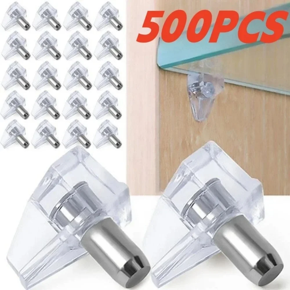 Shelf Peg Support - 500/200/50/10 SZT. Przezroczyste Kołki Półkowe Kołki