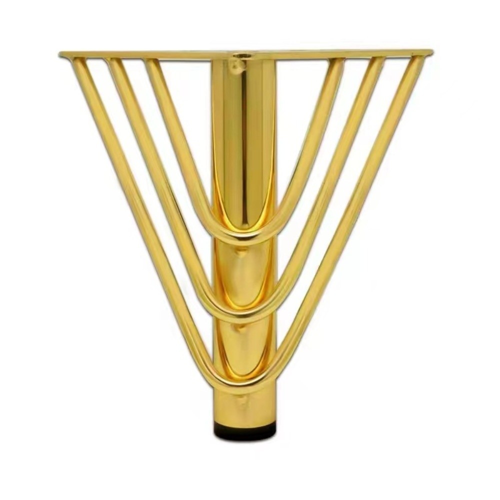 Furniture Hardware Material - Złote Nóżki do Mebli, Pogrubione, Wysokość