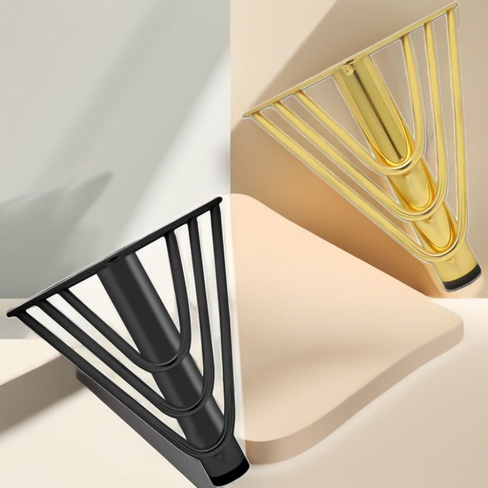 Furniture Hardware Material - Złote Nóżki do Mebli, Pogrubione, Trójkątne,