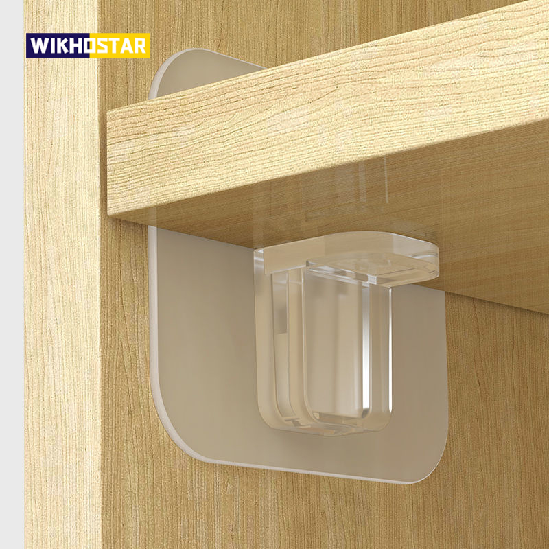 Shelf Peg Support - WIKHOSTAR 4/10 sztuk samoprzylepne kołki podtrzymujące