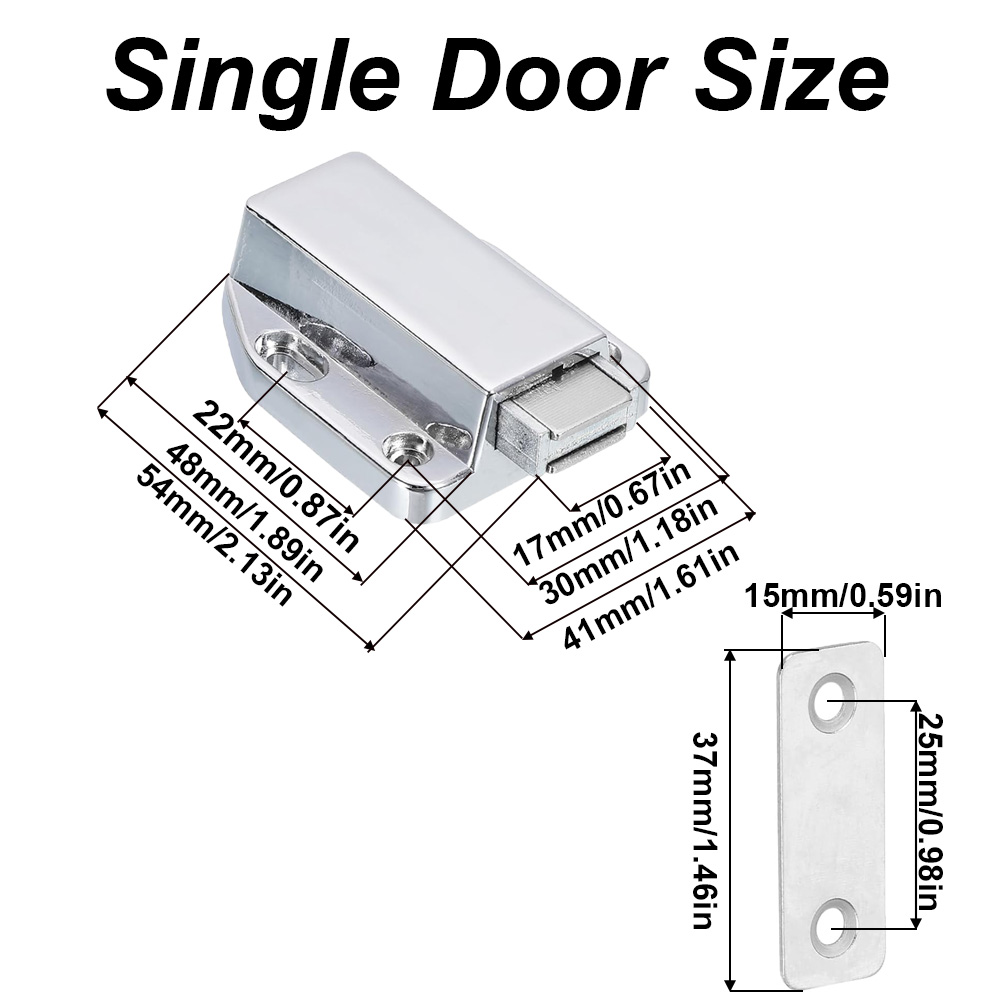 Zatrzaski magnetyczne do szafe – Magnetic Catch Door recenzja i cena