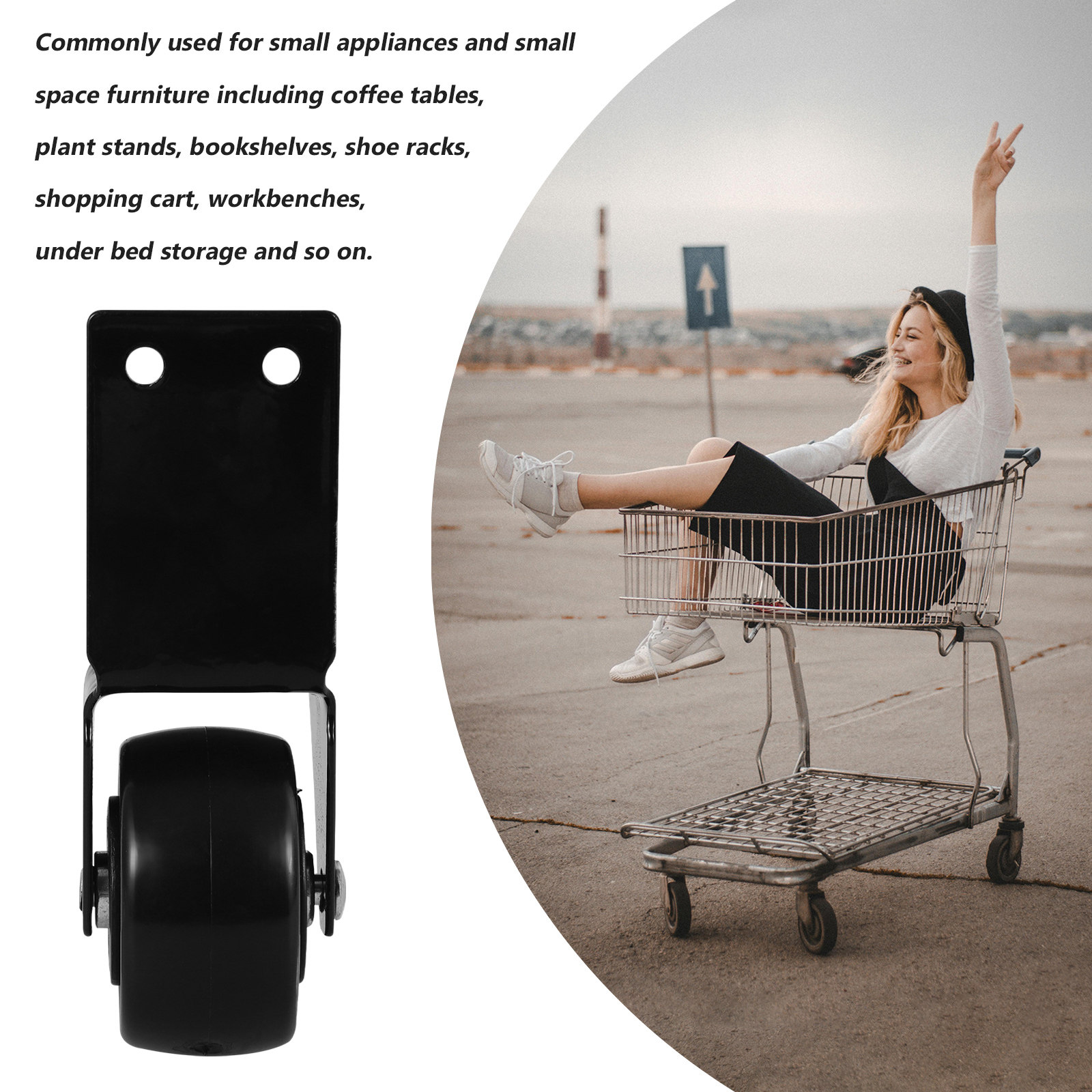 Pięć kółek zamiennych do waliz – Furniture Hardware Material recenzja i cena