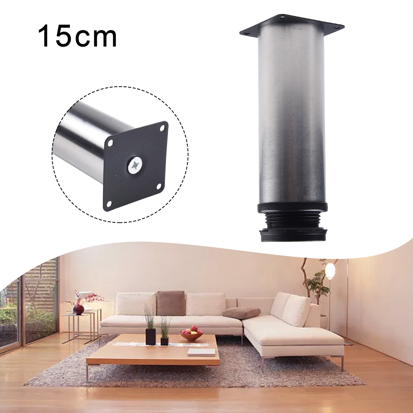 Nóżki meblowe ze stali nierdze – Furniture Hardware Screws recenzja i cena