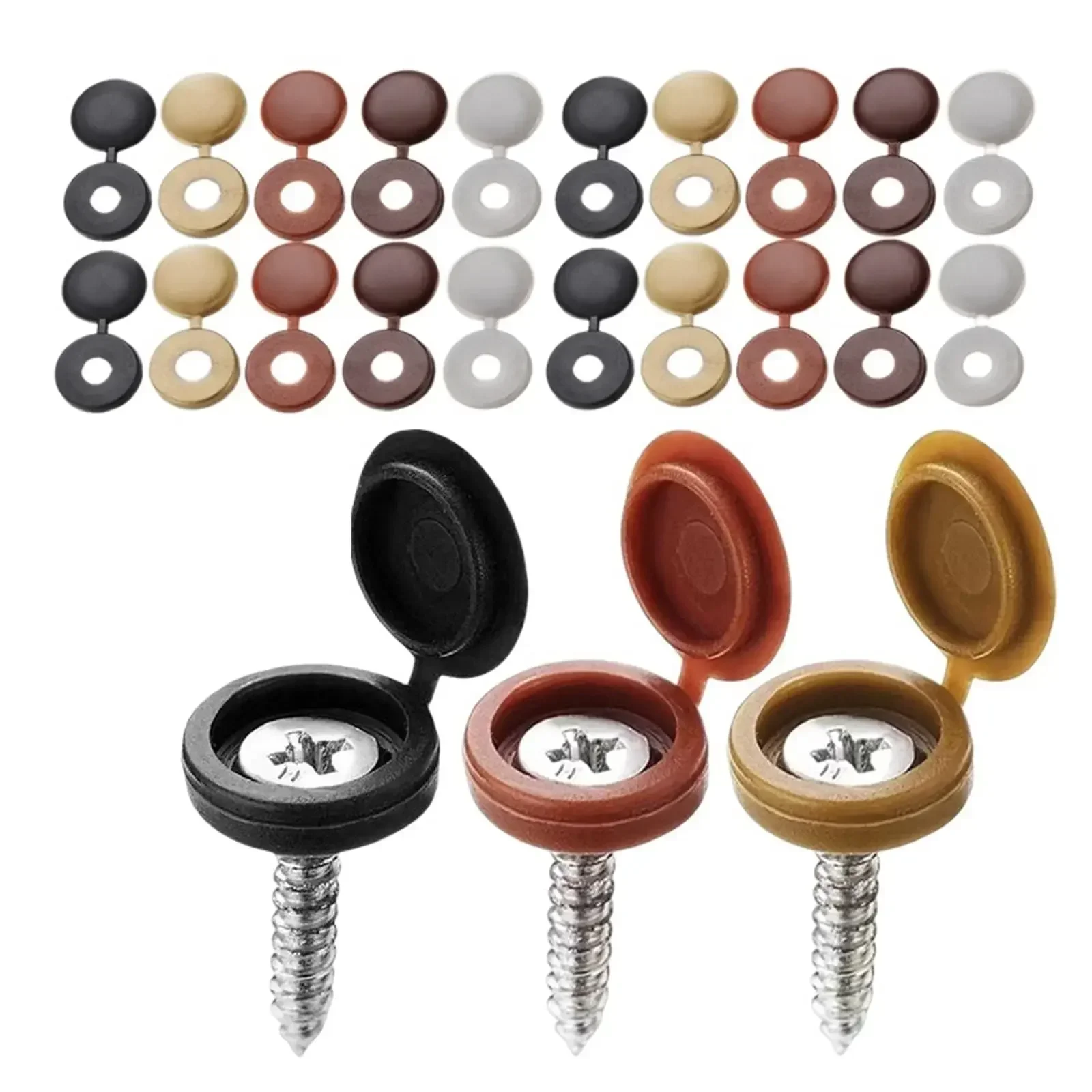 Zawiasowa plastikowa zakrętka  – Furniture Hardware Screws recenzja i cena