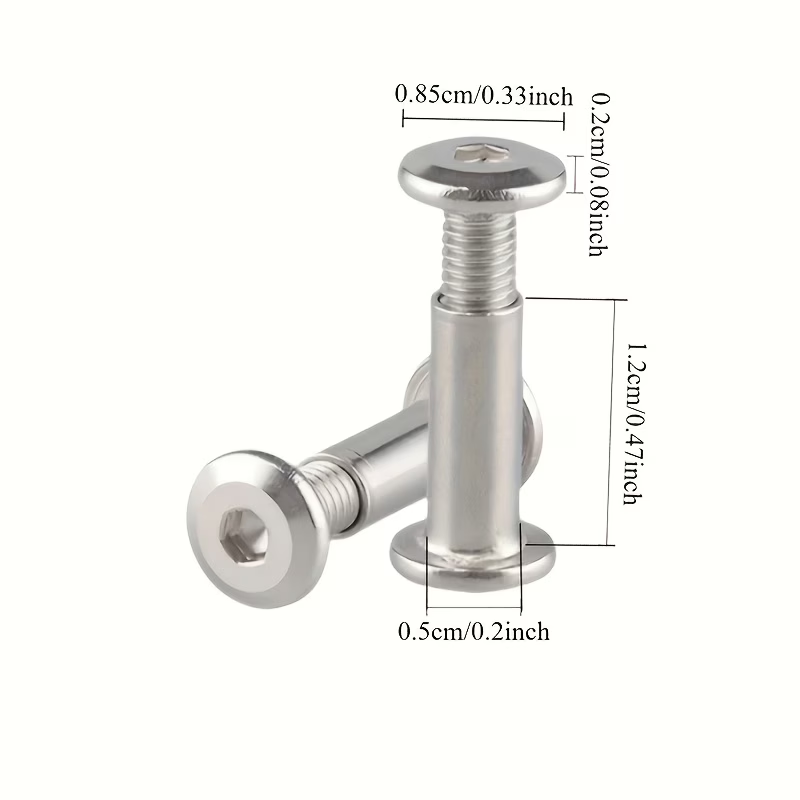 Zestaw nakrętek sześciokątnych – Furniture Hardware Screws recenzja i cena