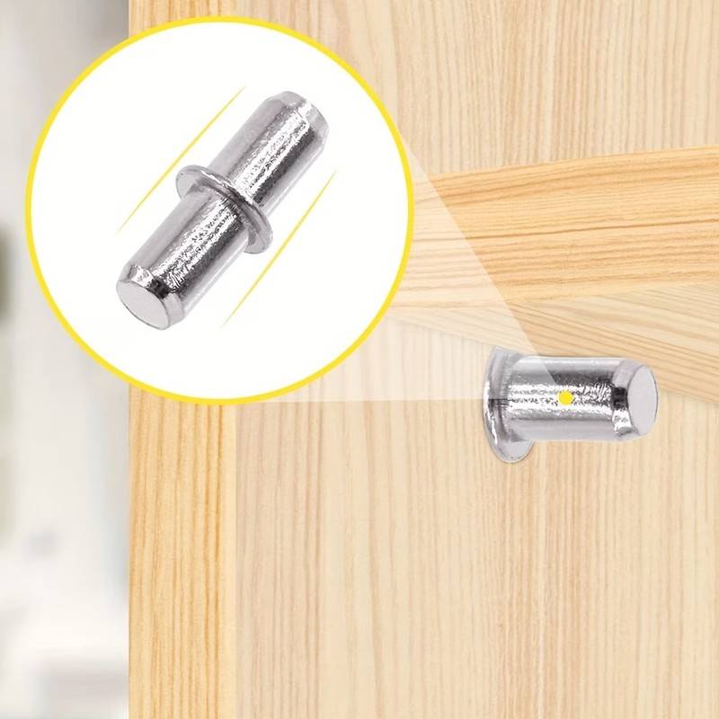 Kołki do regałów 55 szt., komp – Furniture Hardware Material recenzja i cena