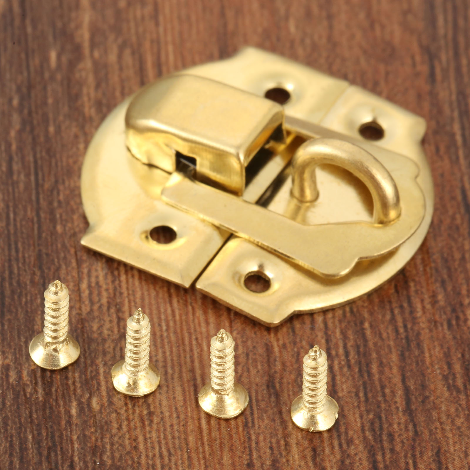 10 szt. Złote Zapięcia Skrzynk – Furniture Hardware Screws recenzja i cena