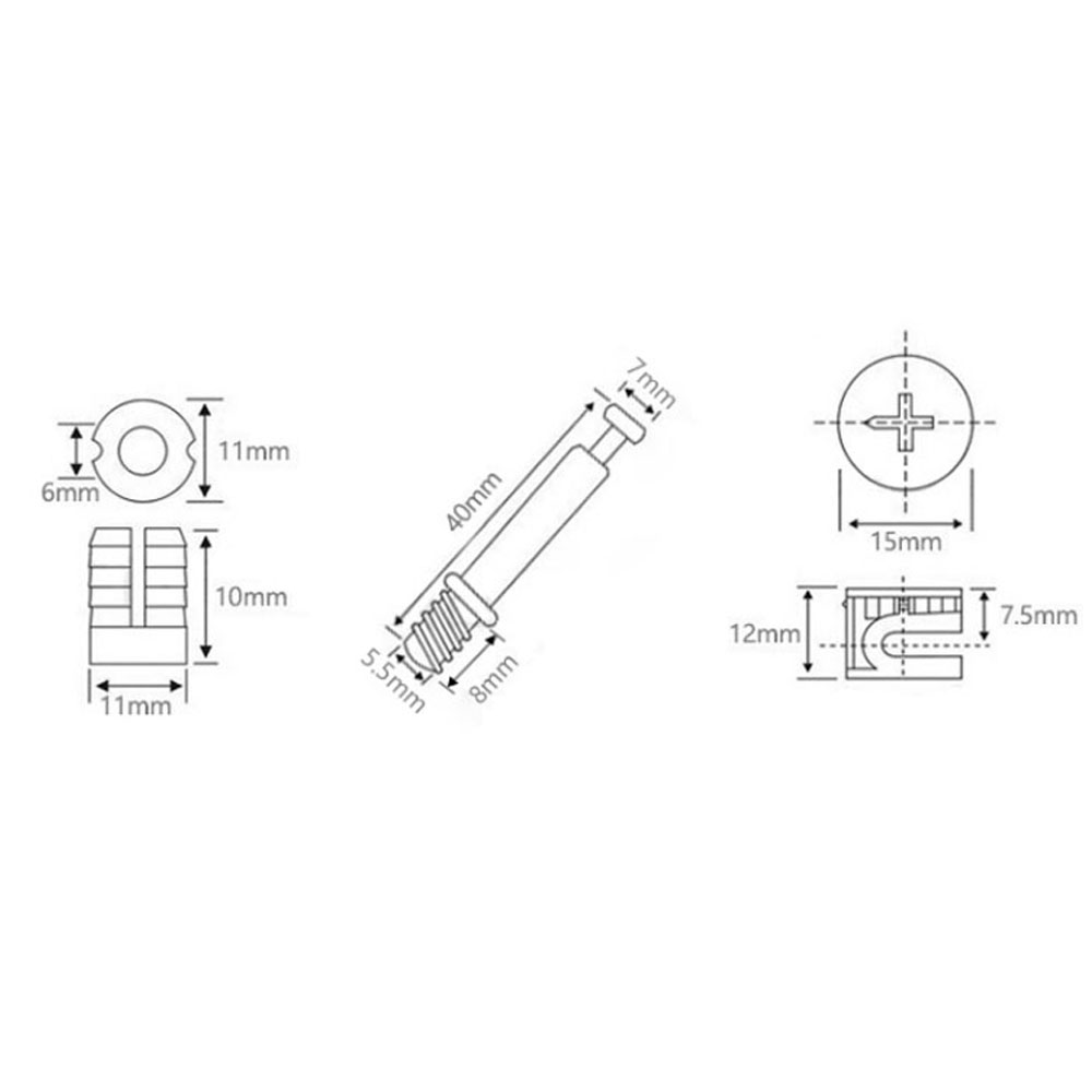 Zestaw 3 w 1: szablon do kołkó – Furniture Hardware Screws recenzja i cena