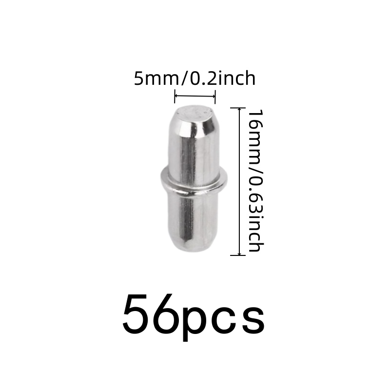 56 szt. żelaznych kołków do sz – Shelf Peg Support recenzja i cena