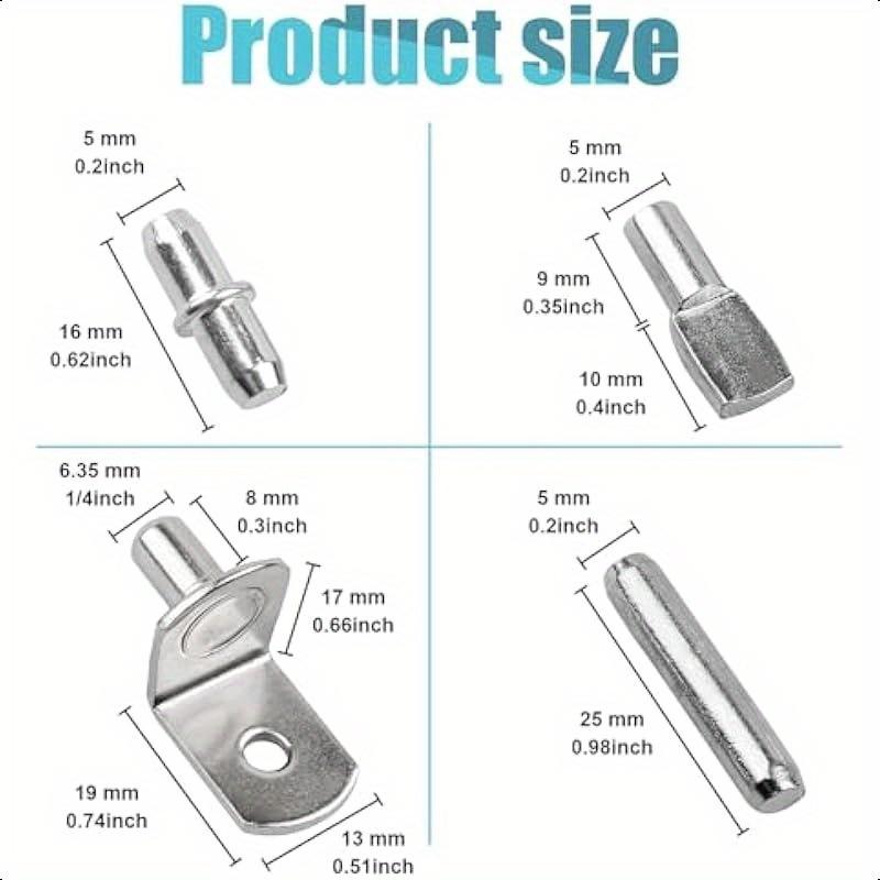 Zestaw 104 kołków do półek, 4  – Shelf Peg Support recenzja i cena