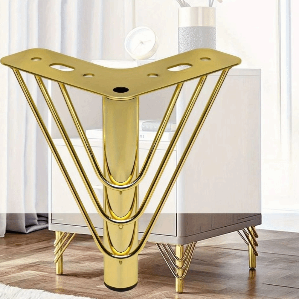 Nóżki do mebli w kolorze złoty – Furniture Hardware Material recenzja i cena