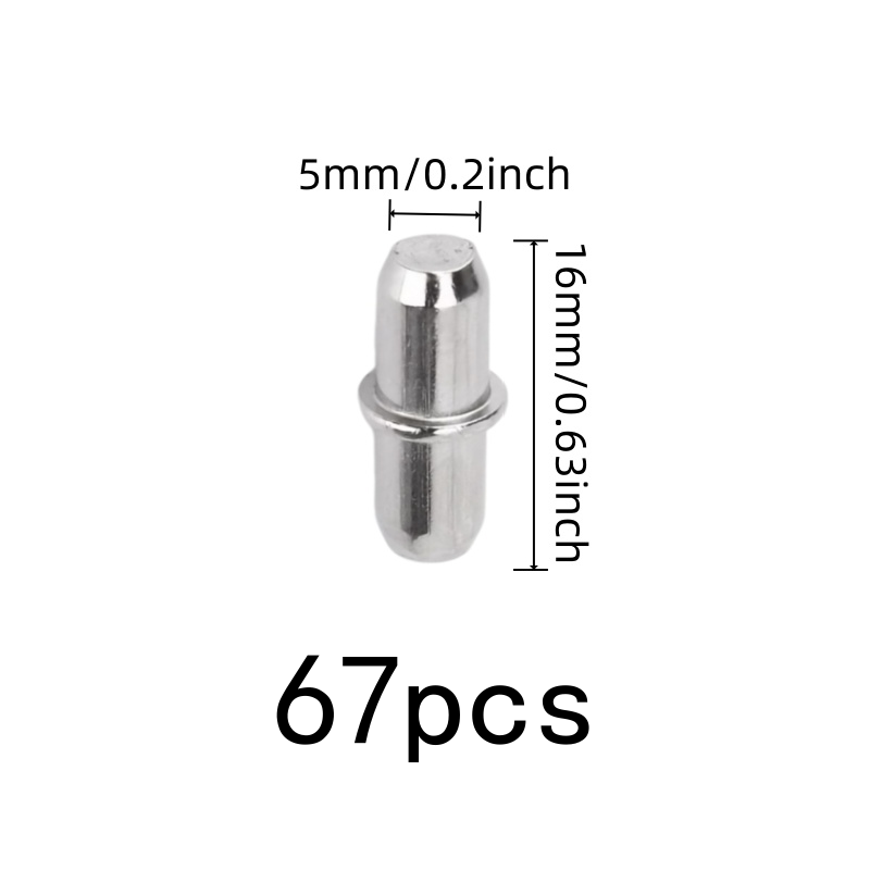 67 szt. Kołków do półek regałó – Furniture Hardware Material recenzja i cena